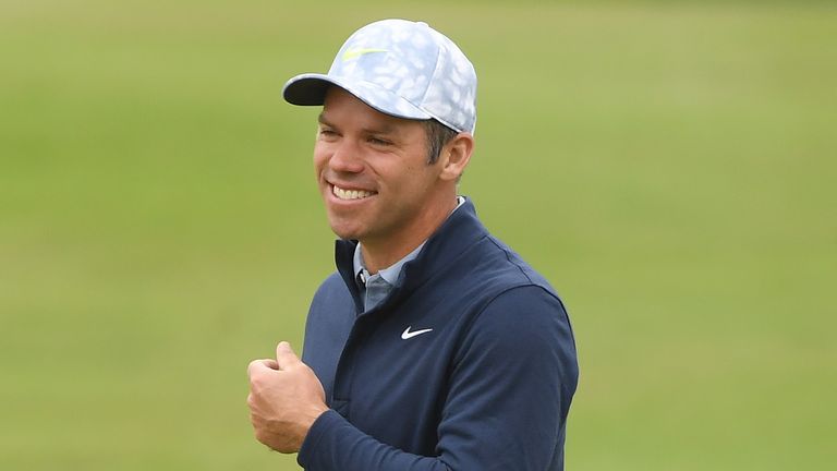 Paul Casey is two off the lead after the third round