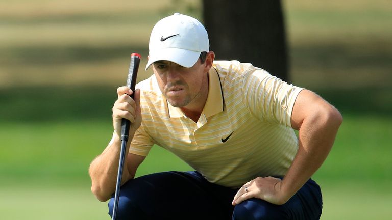 McIlroy goes into the final round three behind