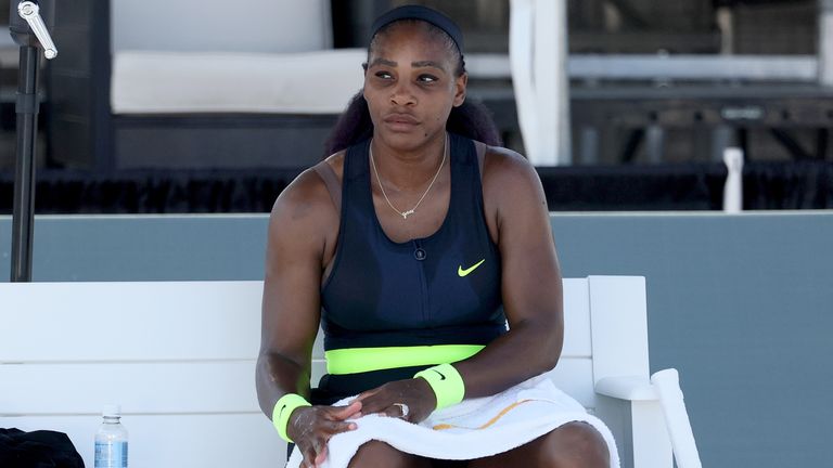 Serena Williams suffered a shock defeat to Shelby Rogers