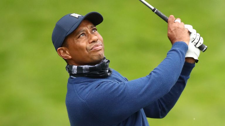 Woods is playing only his second event post-shutdown