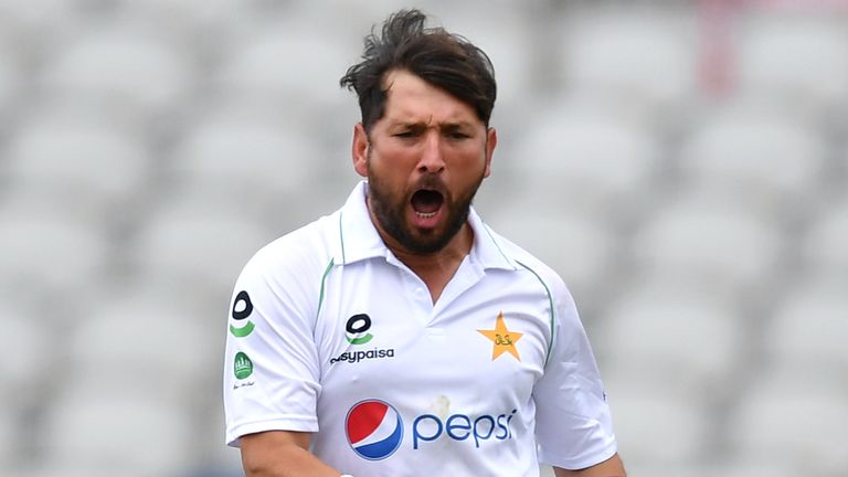 Leg-spinner Yasir Shah took four first-innings wickets against England