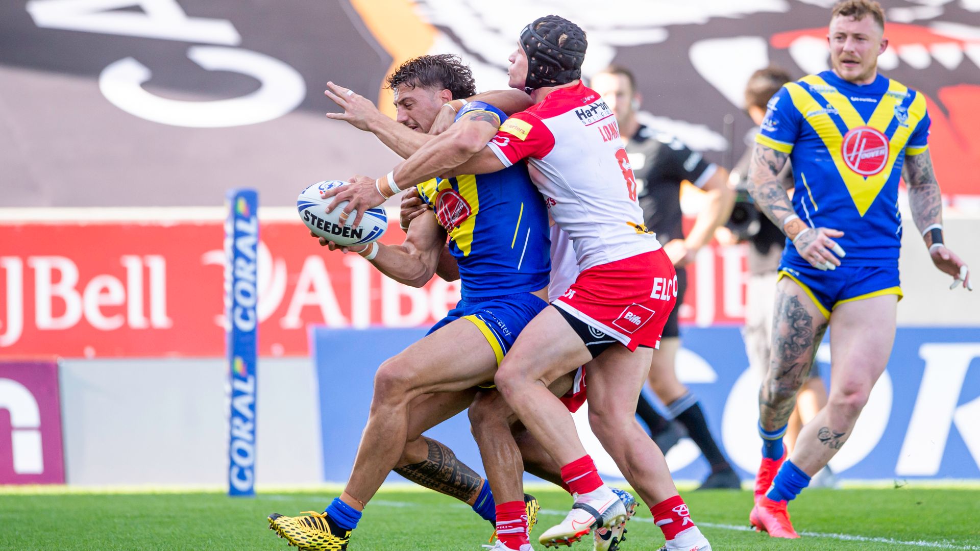 Warrington claim spoils in Challenge Cup thriller