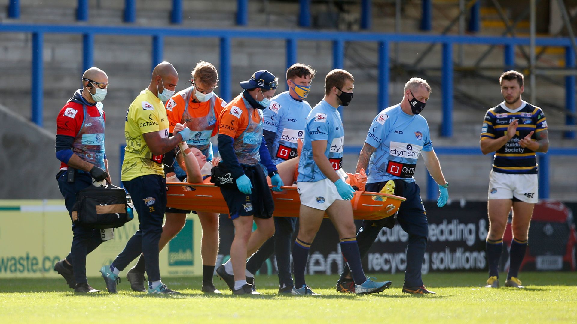 Leeds win marred by Newman injury