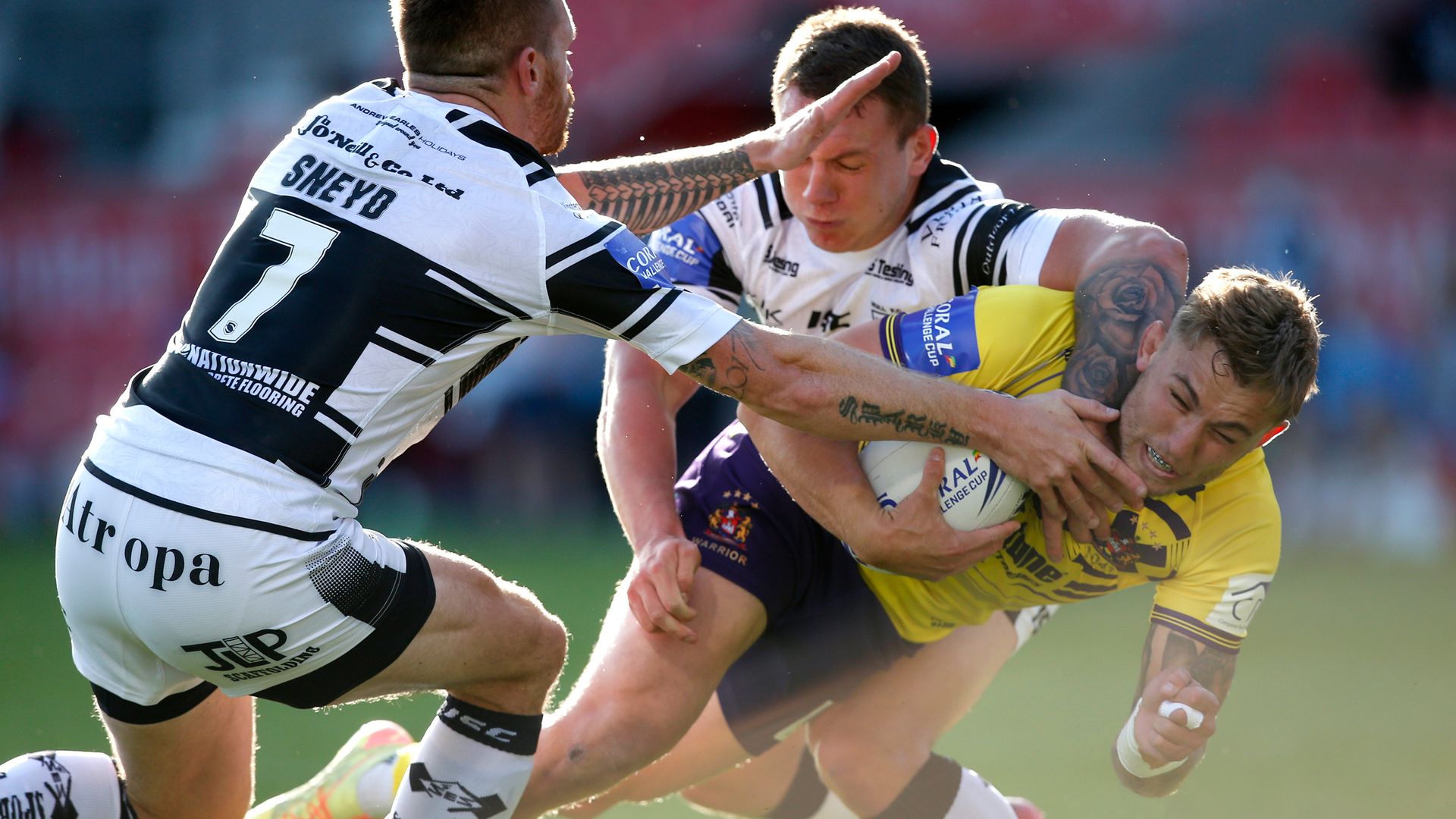 Wigan roar into Challenge Cup semis