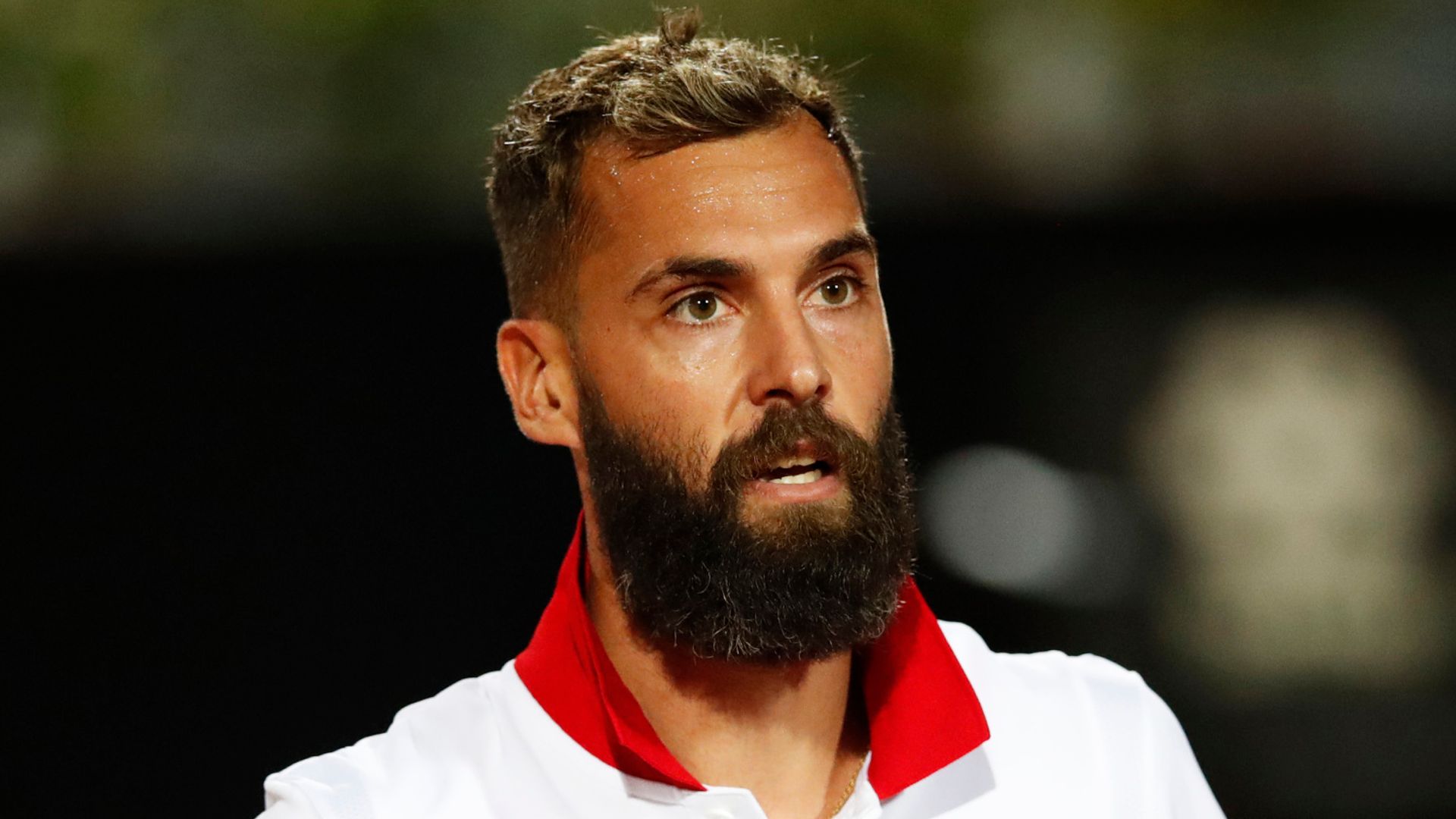 Paire plays in Hamburg despite positive test