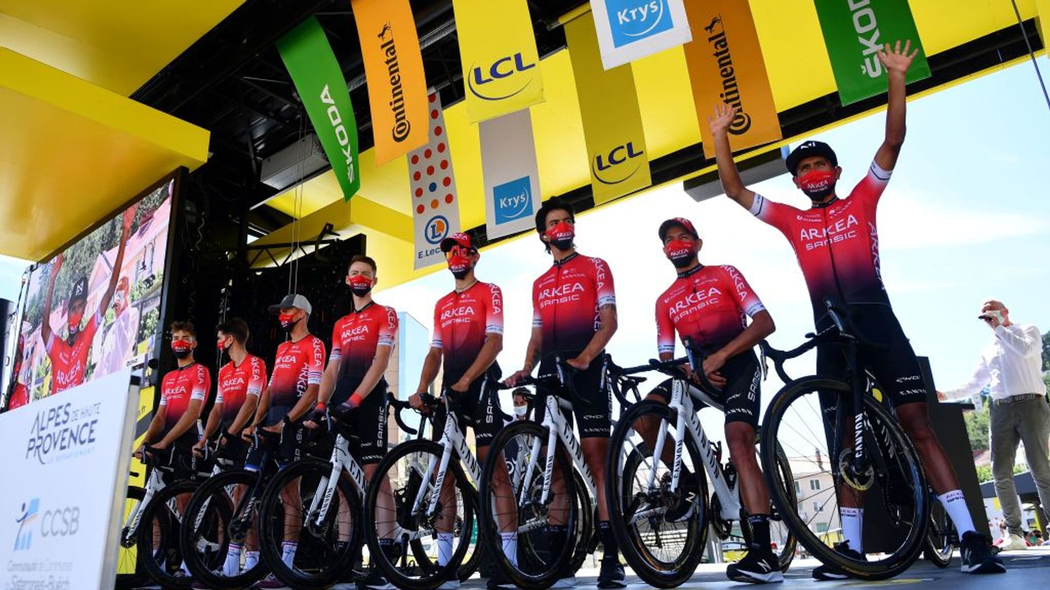 Maillot Supporter Cyclisme ARKEA-SAMSIC – Tour De France 2023 – Neuf