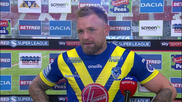 Man of the match Blake Austin praised the club and his team-mates after Warrington's win over Castleford.