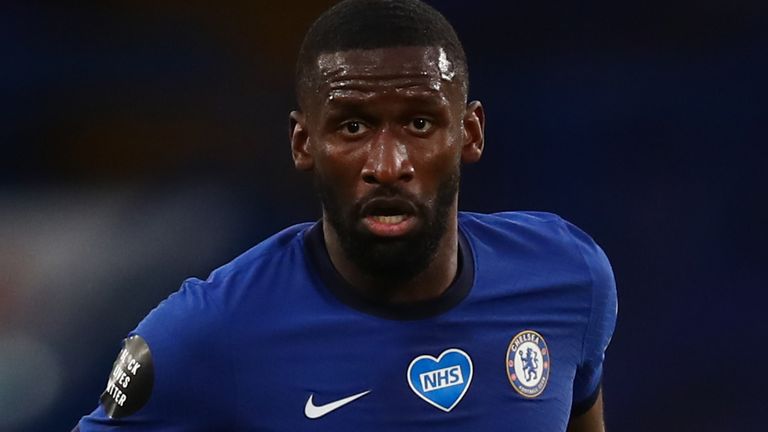 Antonio Rudiger has yet to appear with Chelsea this season