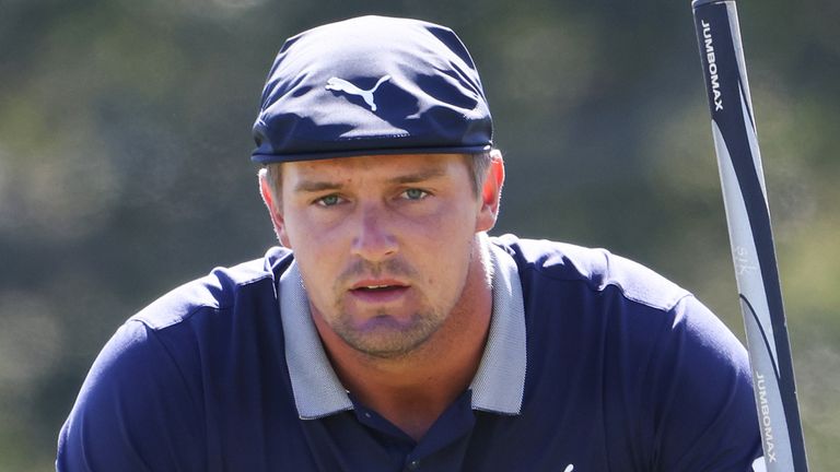 DeChambeau starts the final round two off the lead