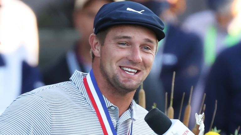 Bryson DeChambeau reflects on securing a maiden major title with a six-shot victory at the US Open. 