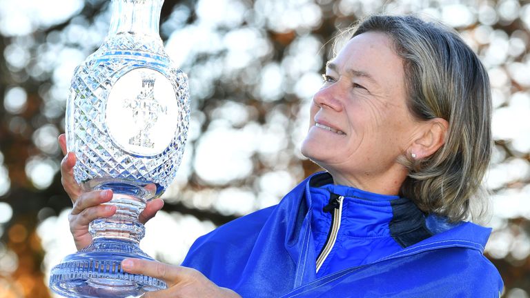 Catriona Matthew será la capitana del Team Europe por segunda vez después de jugar nueve apariciones en la Solheim Cup.