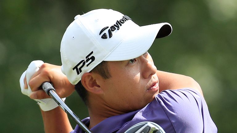 Morikawa is just 28 points behind Reed in the season-long standings