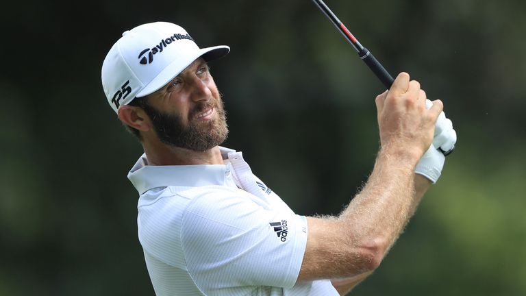 Johnson only found two fairways off the tee during his second round