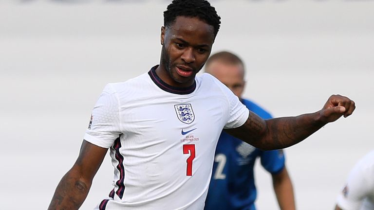 Raheem Sterling has scored 11th goal in his past 12 England appearances