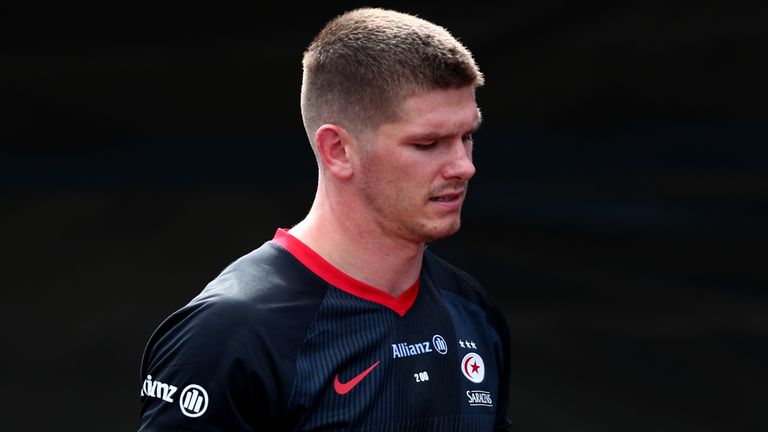 Farrell will miss Saracens' Champions Cup quarter-final against Leinster after receiving a five-match ban