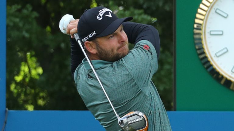 Jordan Smith is tied for the lead at the Irish Open