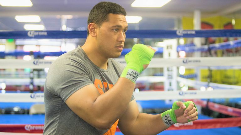 Fa has been training as negotiations continue for a fight with Joseph Parker