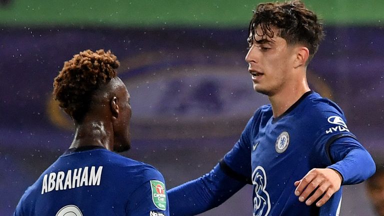 Kai Havertz scored a hat-trick for Chelsea against Barnsley