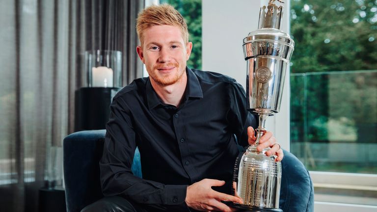 Kevin De Bruyne equalled the Premier League assist record with 20 last season