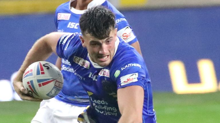 Liam Tindall almost scored on his Leeds debut