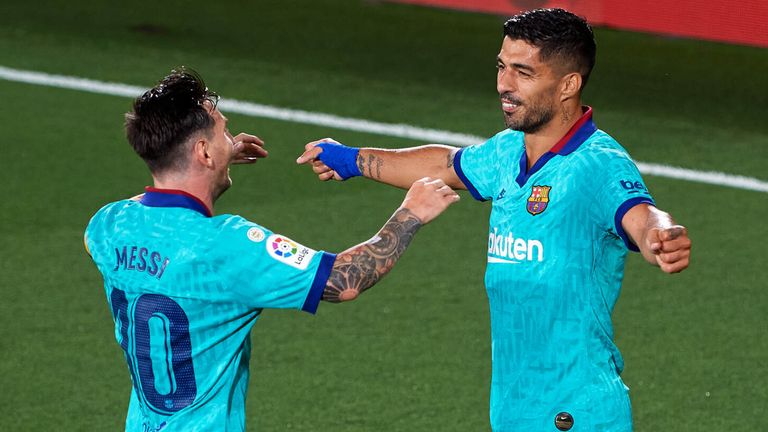 Luis Suarez and Lionel Messi struck up a strong friendship on and off the field at Barcelona