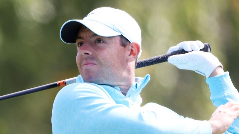 Rory McIlroy faded after opening with a double bogey six