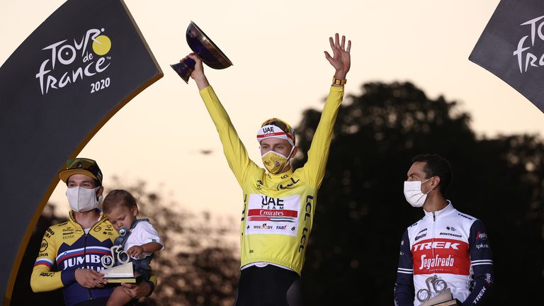 Twenty-one-year-old  Pogacar is the youngest winner of the general classification since 1904