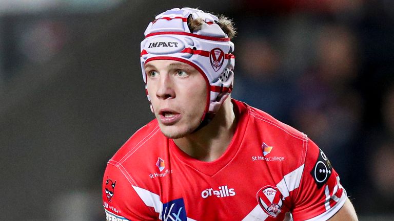 Theo Fages kicked the winning point for St Helens