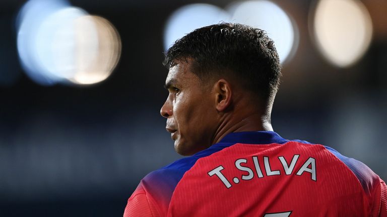 Thiago Silva struggled in his Premier League debut for Chelsea against West Brom