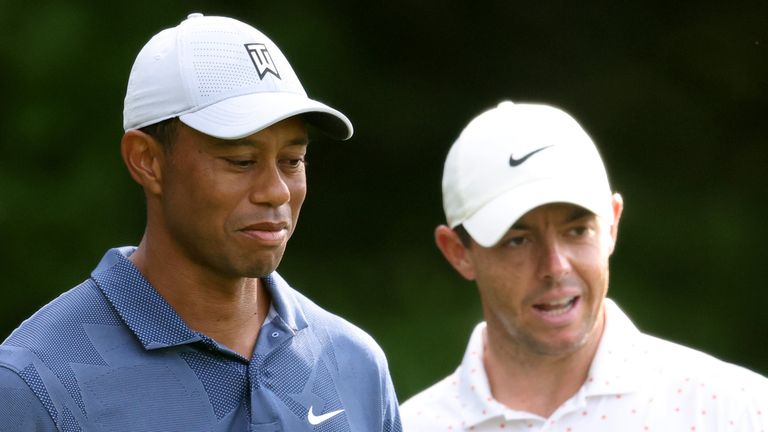 Payne's Valley Cup: Tiger Woods and Rory McIlroy in charity match ...