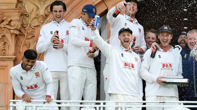 Beer was poured over Khushi on the balcony at Lord's