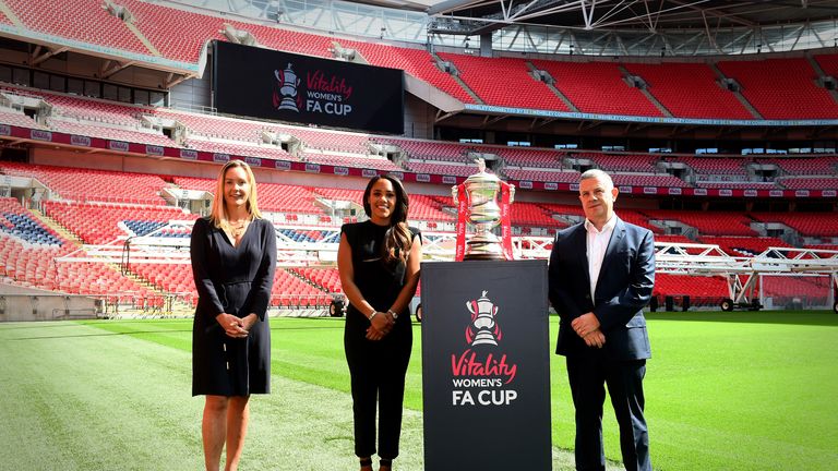 Vitality are the new sponsors of the Women's FA Cup, signing a three-year deal through to July 2023