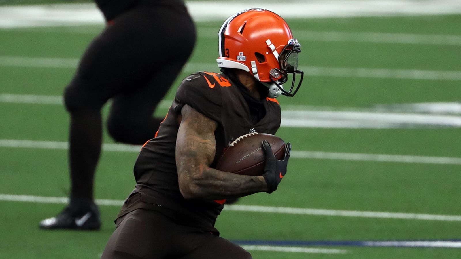 Watch Odell Beckham Jr. catch his first touchdown pass since he was  released by the Browns 