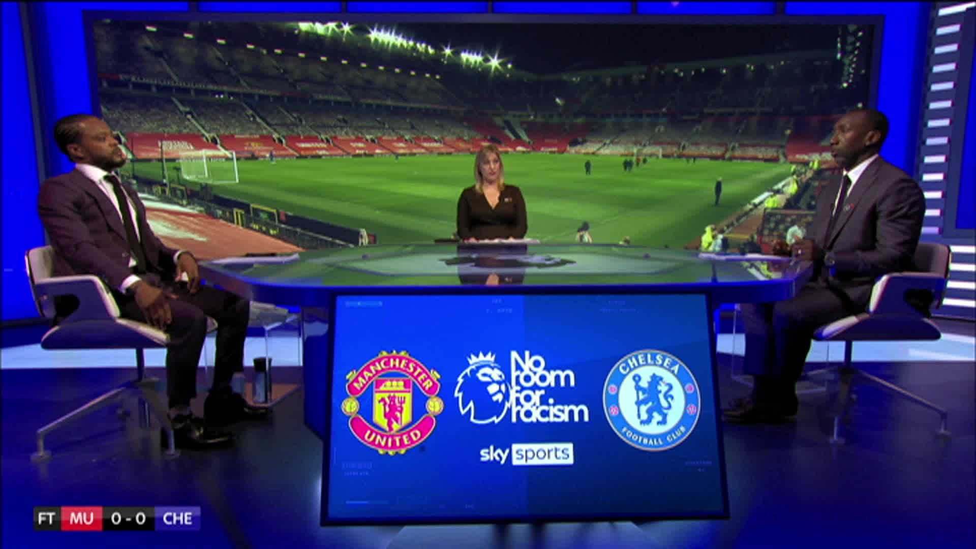 Evra & Hasselbaink's passionate debate!