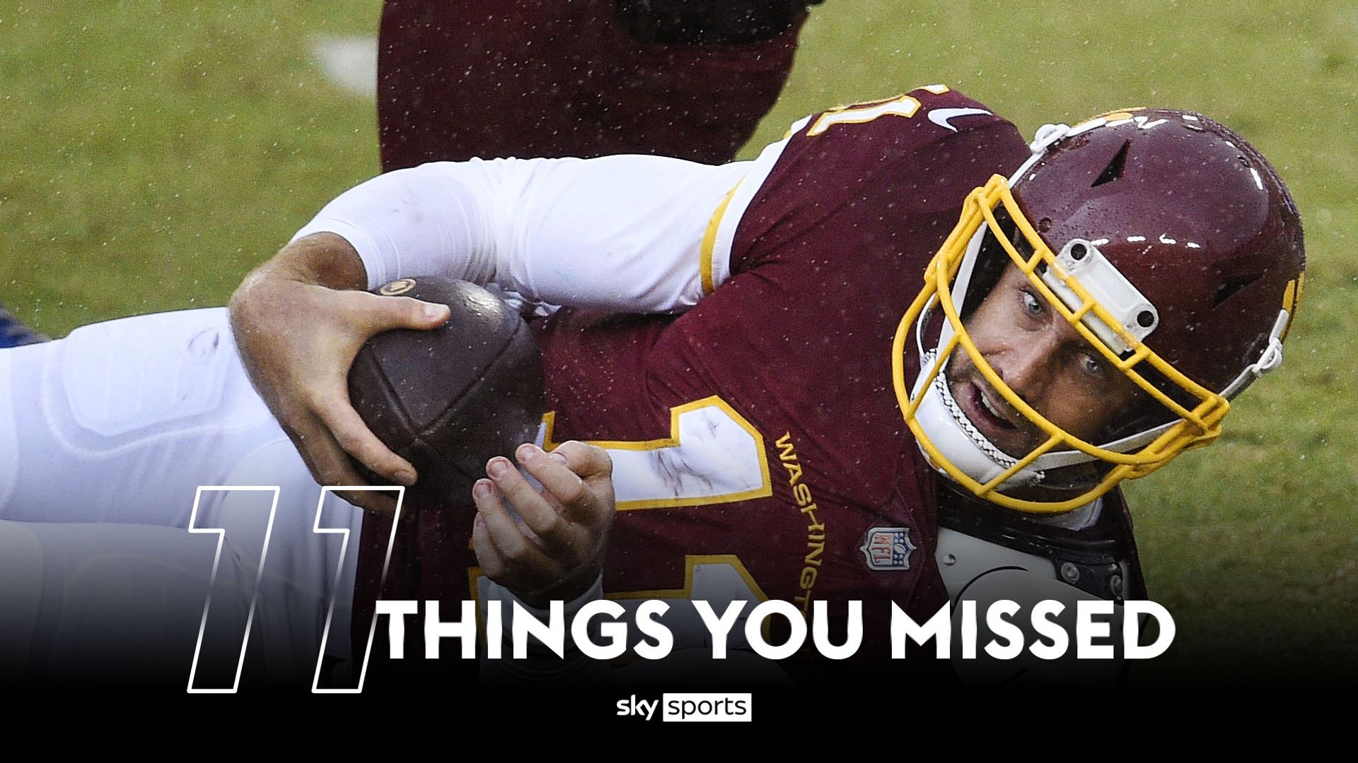 Alex Smith's remarkable return: 11 things from NFL Sunday