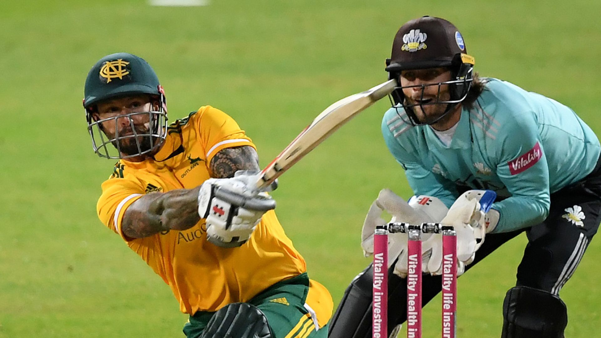 Notts overcome Surrey in Blast final