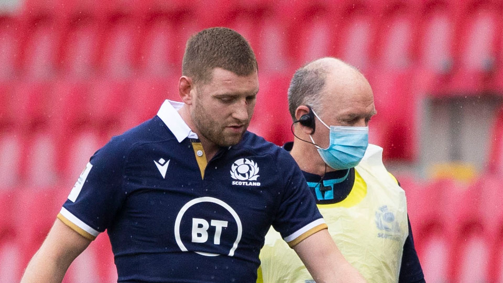 Russell, Hastings injury concerns for Scotland