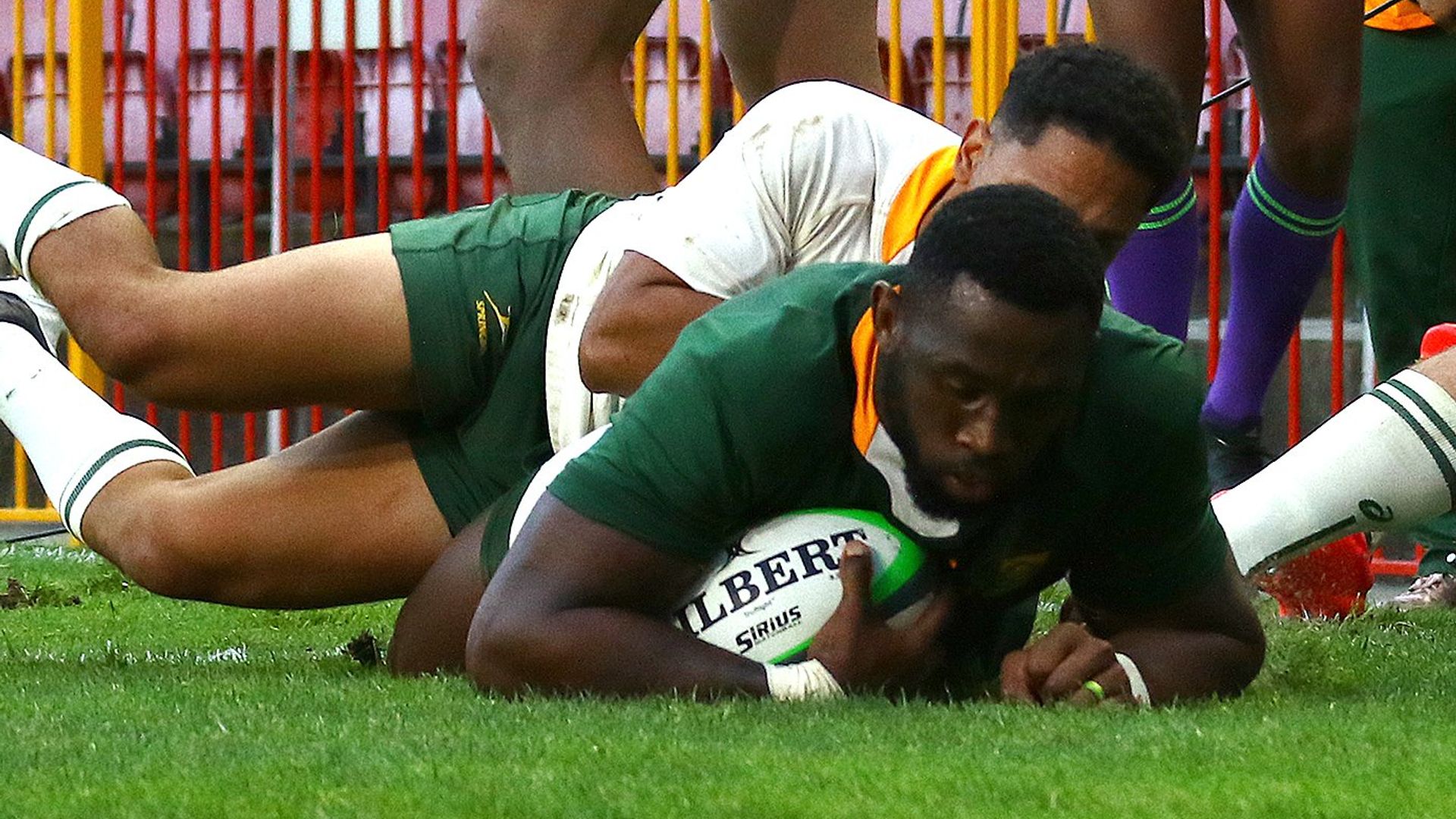 Kolisi scores as Springbok Green beat Gold