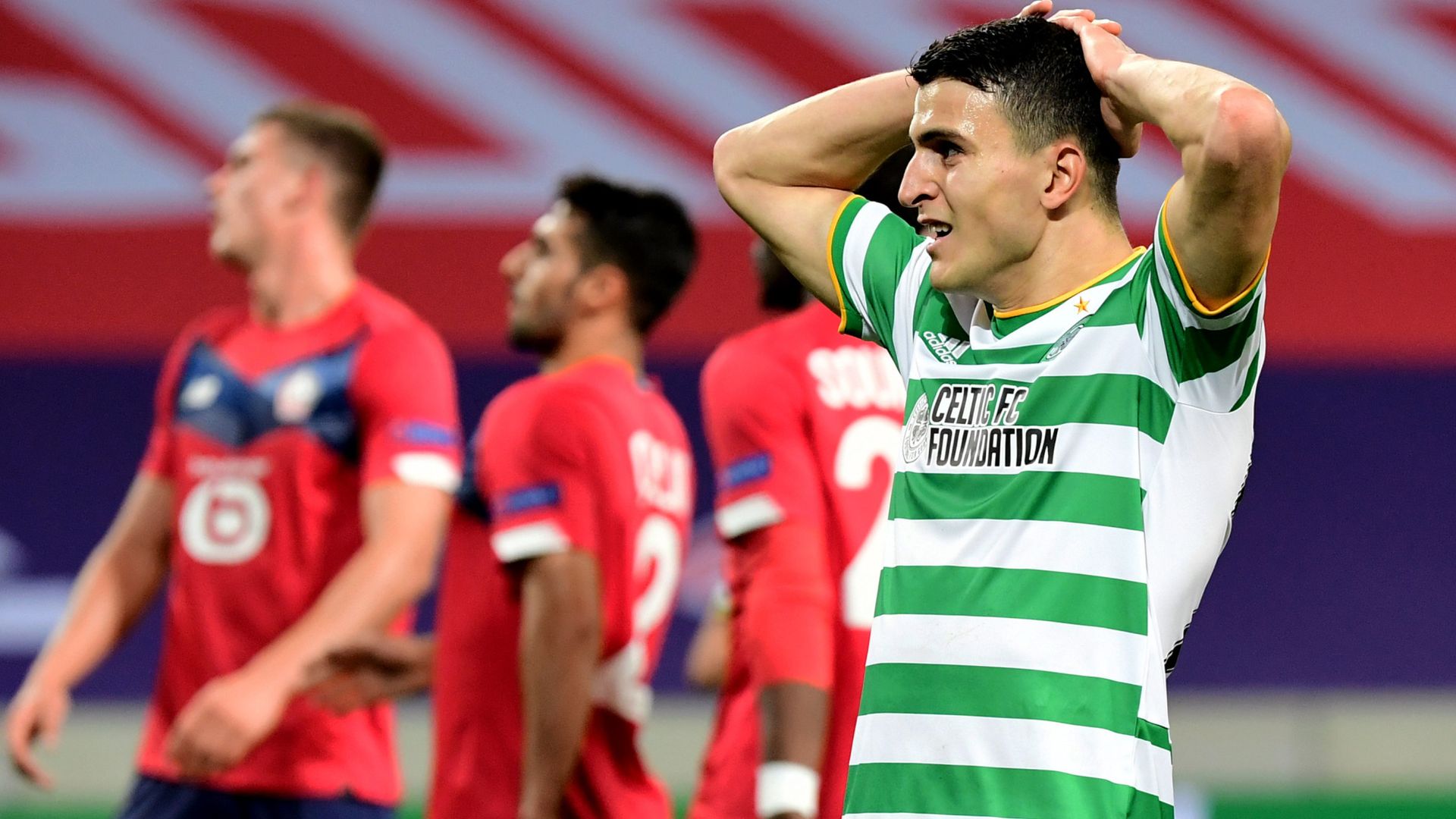 Celtic squander two-goal lead as Lille fight back