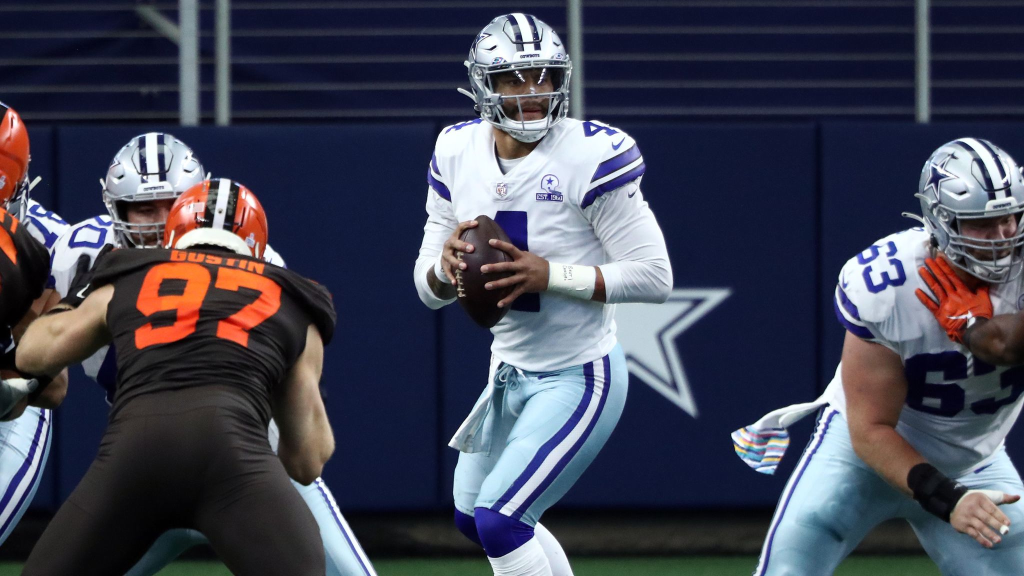 Dallas Cowboys whopped the Cleveland Browns in their last encounter