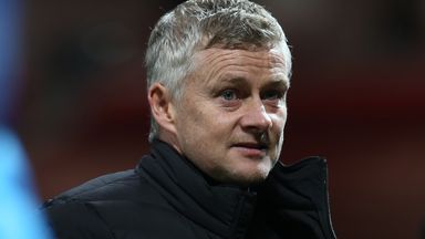 Image of Ole Gunnar Solkskjaer has laughed off suggestions his job is under threat at Manchester United