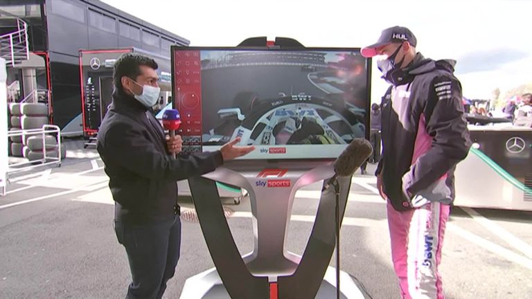 Karun Chandhok was with Nico Hulkenberg at the SkyPad to analyse his race finish at the Nurburgring