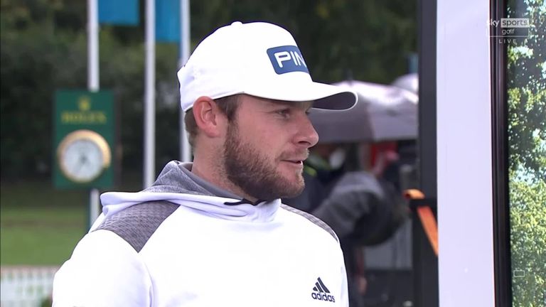 tyrrell hatton golf moletom com capuz