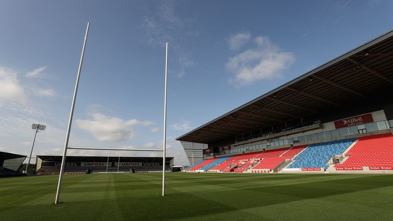 Catalans Dragons will play Salford at the AJ Bell Stadium