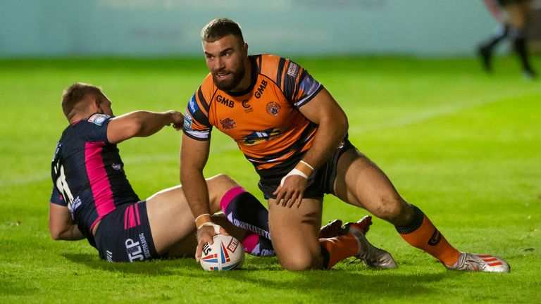 Mike McMeeken scored two tries for Castleford