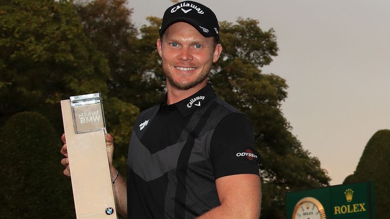 Danny Willett returns as defending champion at the BMW PGA