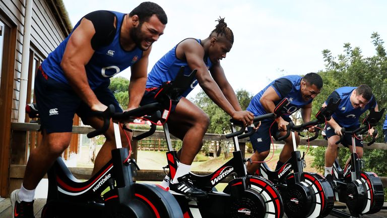 Genge says he enjoys the increased intensity that England training brings