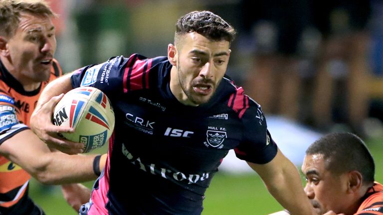 Jake Connor grabbed the game-clinching try for Hull FC