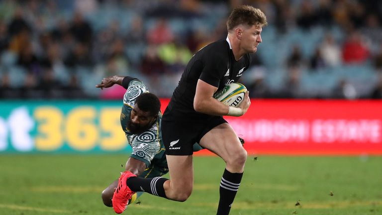 Jordie Barrett was outstanding for New Zealand