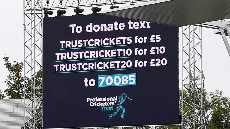 The Professional Cricketers Trust received the backing of the game on Vitality Blast Finals Day at Edgbaston